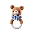 thumbnail image 1 of Agiferg Cartoon Knitting Handmade Crochet Knitting Rattle Ring Suzuki Ring, 1 of 4