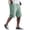 Light Green -BO21, variant on Inglocry Mens Shorts Corduroy Casual Shorts Relaxed Fit Elastic Waistband Drawstring Lightweight Comfort for Summer White L