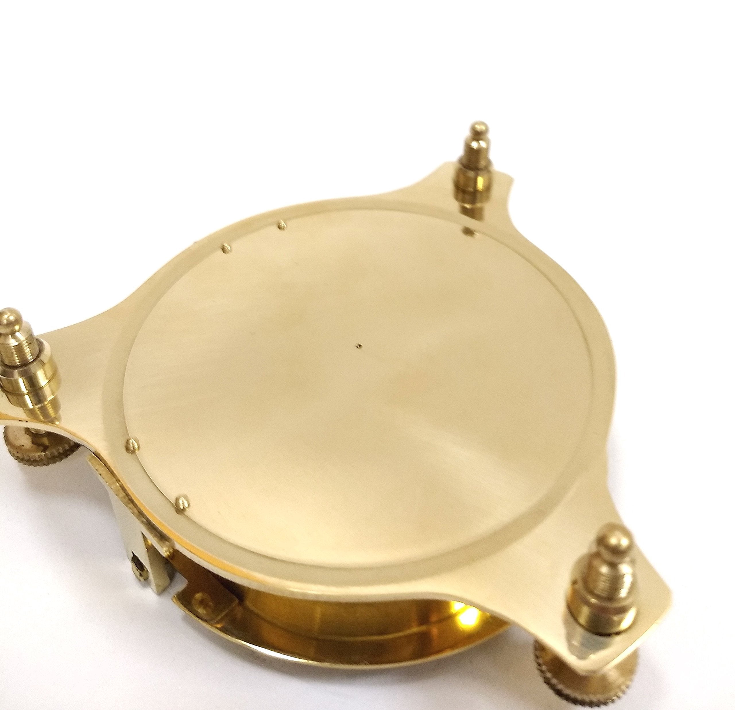 india overseas trading corp 4.5" brass sundial compass
