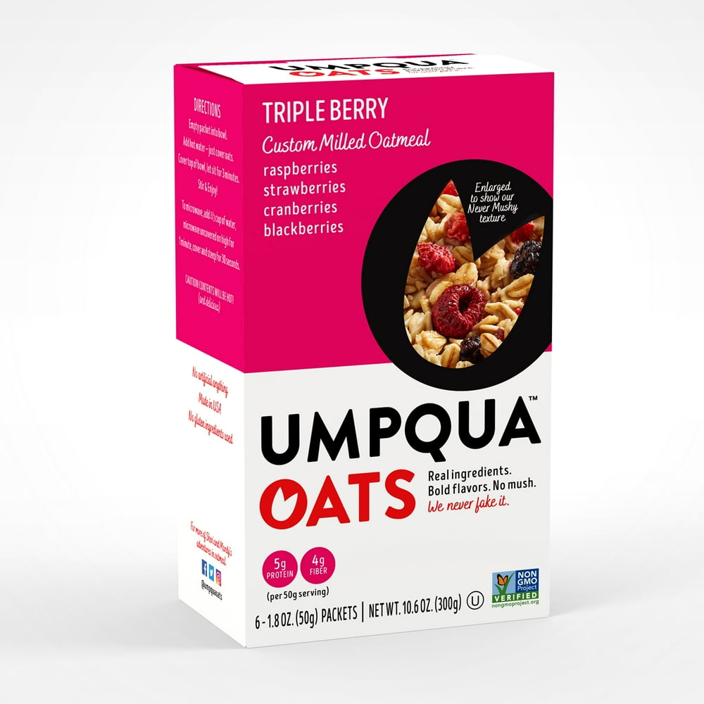 umpqua-oats-oatmeal-packets-triple-berry-1-8-oz-6-packets-walmart-walmart