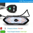 thumbnail image 2 of PENGX LED Turn Signal Light  USB Rechargeable Bike Light  Outdoor Riding  Hiking  Camping  Cycling Accessories, 2 of 6