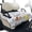 Vintage Golf Elements Pattern, variant on Pzuqiu Stars Stripes Dots Quilted Golf Cart Seat Covers Breathable Golf Cart Seat Cover Towel, Soft, Suitable for Outdoor, Fit for 2-Seater Golf Cart Seat
