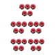 thumbnail image 1 of Flores de Loto Artificiales Bearachild 5 uds Rojo Melocotón, 1 of 6