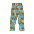 thumbnail image 4 of Xecao Sunflowers Men's Straight Lounge Pajama Pants: The Ultimate in Comfortable Sleepwear, 4 of 9