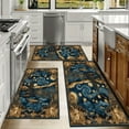 thumbnail image 6 of Kitchen Rugs Sets of 3 Non Slip Washable Kitchen Mats for Floor, Waterproof Kitchen Runner Rug, Floor Mat Carpet for Entryway, Laundry, Sink, Hallway, Bathroom, 6 of 12