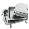 thumbnail image 3 of ZENY 8 Quart Rectangular Stainless Steel Chafing Dishes (Set of 6), 3 of 9