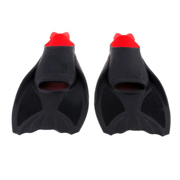 Aletas de entrenamiento de snorkel de natación de silicona premium Aletas cortas Natación para el aprendizaje Aletas XS Macarena Entrenamiento de natación
