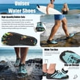 thumbnail image 6 of Barerun Unisex Water Shoes Quick-Dry Barefoot Aqua Socks, Wide Platform Closed Toe,PinkPurple,8.5 Women/7 Men, 6 of 10