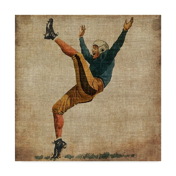 Trademark Fine Art 'Vintage Sports V' Canvas Art by John Butler
