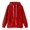 Red_002, variant on Bmisegm Womens Hoodies Pullover Drawstring Hood Long Sleeve Front Pocket Raglan Sleeve Side Slit Regular Fit Drop Shoulder Solid Hoodie for Women