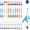 Mix Color, variant on 60 Pcs Mini Pens for Nurses Pen Badge Clip with Mini Highlighter Retractable Neon Nurse Pen LED Keychain Clip Flashlight Key Ring Nursing Ballpoint Pen for Nurse Kid Accessories (Blue,Keychain)