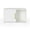 White-A, variant on Resenkos 24" Single Sliding Door Cube Storage Organizer, Small Stackable Open Wood Bookcase for Nursery, Apartment and Dorm, White