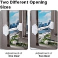 thumbnail image 2 of 1 Pack Childproof Window Restrictor For Aluminum, Wooden, Metal Window Frames, Baby Safety Upvc Window Lock, Window Safety Locks For Toddlers & Pets, 2 of 5