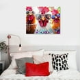 thumbnail image 5 of Autua Fashion Chickens Ready to Hang Canvas Wall Art Home Decor 20x16in, 5 of 6