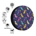 thumbnail image 4 of Naloa Colorful Dinosaur PVC Leather Spare Tire Wheel Cover for Car Truck SUV Camper Trailer Universal Fit many size15 inch, 4 of 6