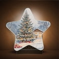 thumbnail image 3 of Star Shaped Energy Saving Night Light Living Room Night Light, Bedroom Night Light, Corridor Night Light, Study Night Light Beautiful Christmas Snow, 3 of 6