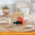 thumbnail image 6 of Yayeee Napkin Holder for Table Kitchen Paper Tissue Organization, Illusionary Boat, 6 of 8