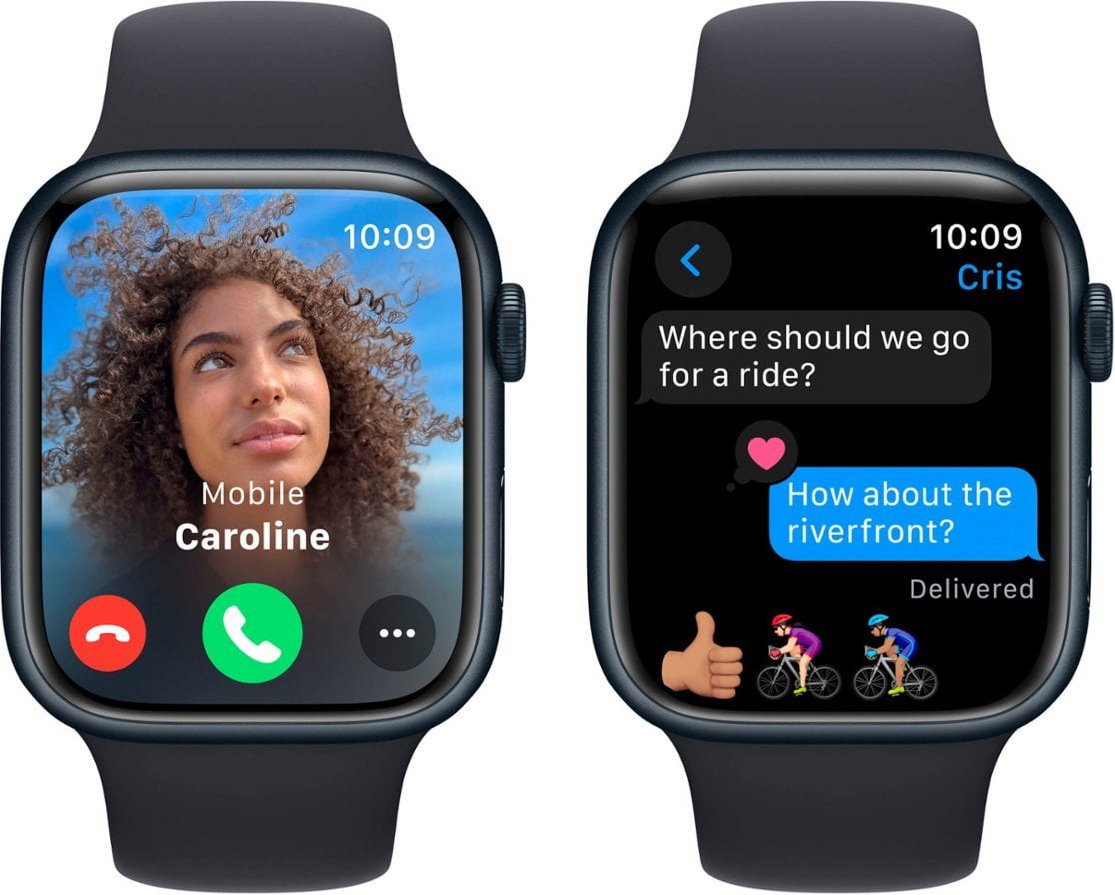 Restored  Apple Watch Series 9 45mm (GPS + Cellular) Aluminum Case (Refurbished)