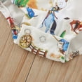 thumbnail image 5 of Baby Onesies Boy Infant Baby Boy Print Short Sleeve Romper Bodysuit Summer Casual Newborn Outfit, 5 of 8