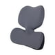 thumbnail image 3 of Almohada De Apoyo Lumbar Cómoda Y Suave Almohada Para Respaldo De Silla Para Dormitorio Oficina Coche Gris Oscuro SM SunniMix cojín de espalda, 3 of 8