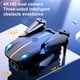 thumbnail image 5 of Methold Dron WiFi de 2,4G, Control remoto inalámbrico, evitación de obstáculos, cuadricóptero rodante de 360 ​​grados, toma de fotos, avión Accesorios para aéreos Negro Tipo 3, 5 of 6