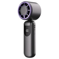 Portable Handheld Fan, Powerful Hand Held Mini Fan, UltraHigh-Speed Thermoelectric Cool Off Turbo Handheld Mini Fan With 100-Speed Adjustment For Outdoor Use