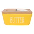 thumbnail image 2 of Contenedor de alimentos BLESIY Mantequilla rectangular amarillo, 2 of 7