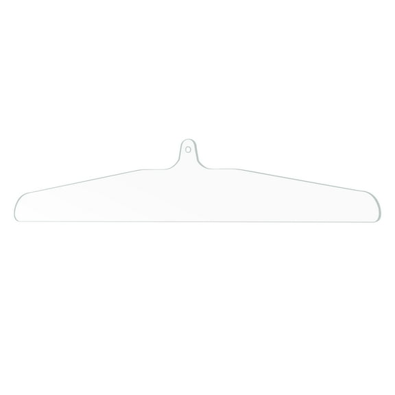 PENNZONI Clear Acrylic Hanger, Jersey Display Hanger