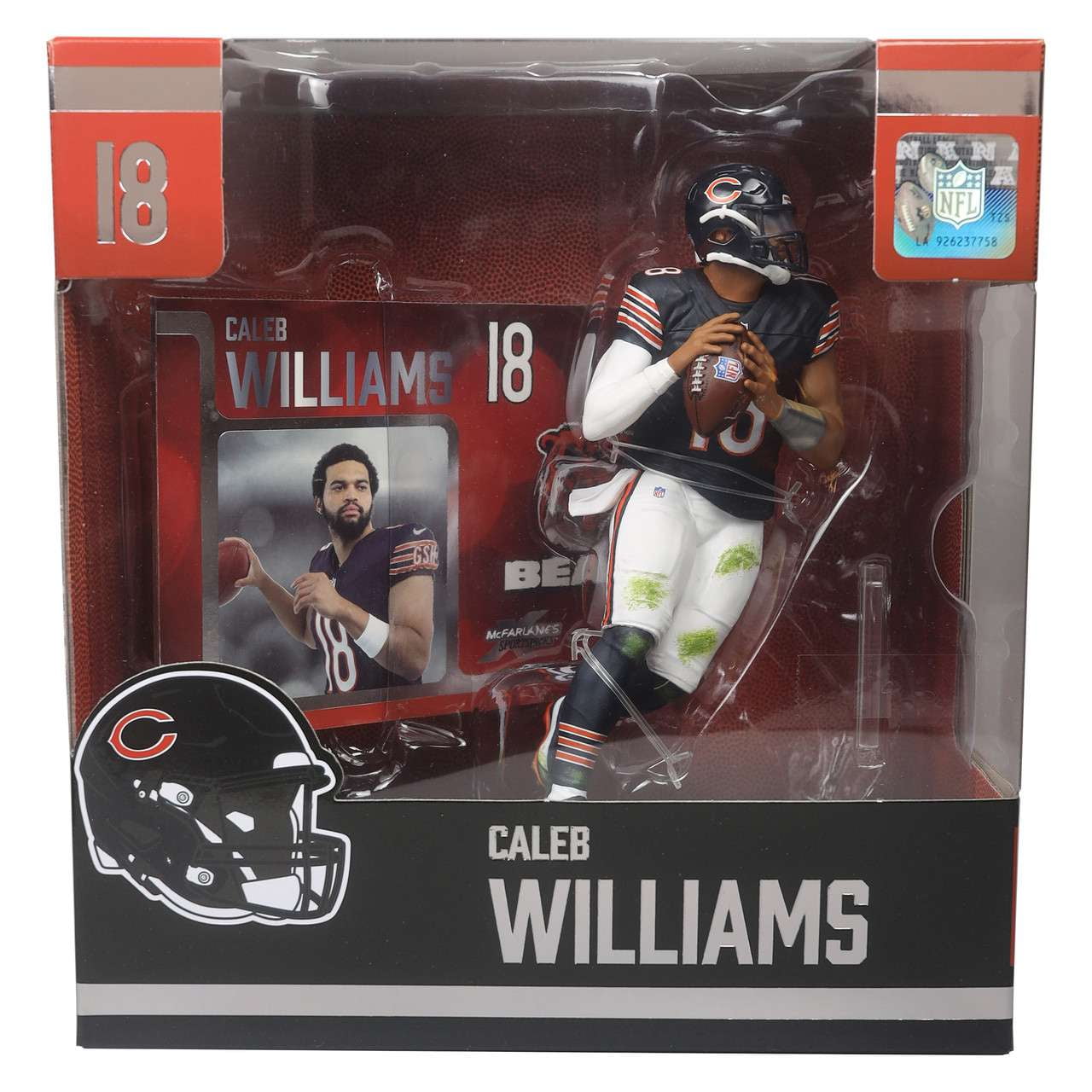 McFarlane NFL Caleb Williams (Chicago Bears) Action Figure