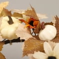 thumbnail image 4 of Luzkey Fall Wreath Garland Ornament Front Door Wreath for Thanksgiving Holiday Home, 4 of 10