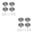 thumbnail image 2 of Bewildely 4set Multi-functional Pot Lid Access For Universal Cover Cookware Steel Cap Stylish Steel Cast Cover Knob Pot Top 2piezas, 2 of 6