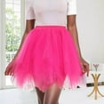 thumbnail image 4 of Mepaouo Women's Princess Puffy Layered Skirt Ballet Tutu Skirts Girl's Dance Dress for Night out, 4 of 4