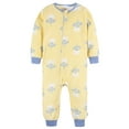 thumbnail image 2 of Gerber Baby and Toddler Girls Footless Fleece Pajamas, 3 Pack, Sizes 12 Months - 5T, 2 of 8