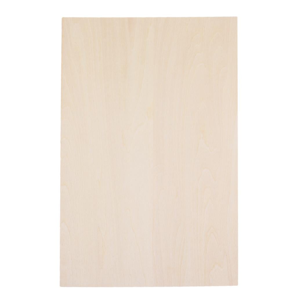 Basswood Sheets 2mm Thick RC Airplane Model DIY Making Kits 200x450mm 5pcs