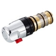 thumbnail image 4 of Brass Thermostatic Bath Mixer Tap Shower Valve Handle Repair Cartridge Kit, 4 of 11