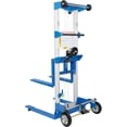 thumbnail image 3 of Global Industrial Lightweight Hand Operated Lift Truck with Straddle Legs, 400 Lb. Capacity, 3 of 7