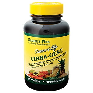 Nature's Plus - VIBRA-GEST DES PLANTES ENZYMES VCAP 90