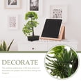 thumbnail image 5 of Adorno de árbol de pino artificial, planta realista, decoración de bonsái en maceta, planta en maceta realista, 5 of 5