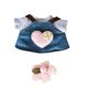 thumbnail image 5 of Conjunto de ropa para muñecas de peluche, ropa para muñecas, conjunto de falda , pinzas para el pelo de moda, accesorios para fotos, disfraces, Camiseta de tirantes azul, 5 of 9