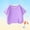 Purple, variant on Cethrio Girls Cotton T-shirts, Crew Neck Short Sleeve Pullover Casual Summer Tees Tops Purple Size 10-12