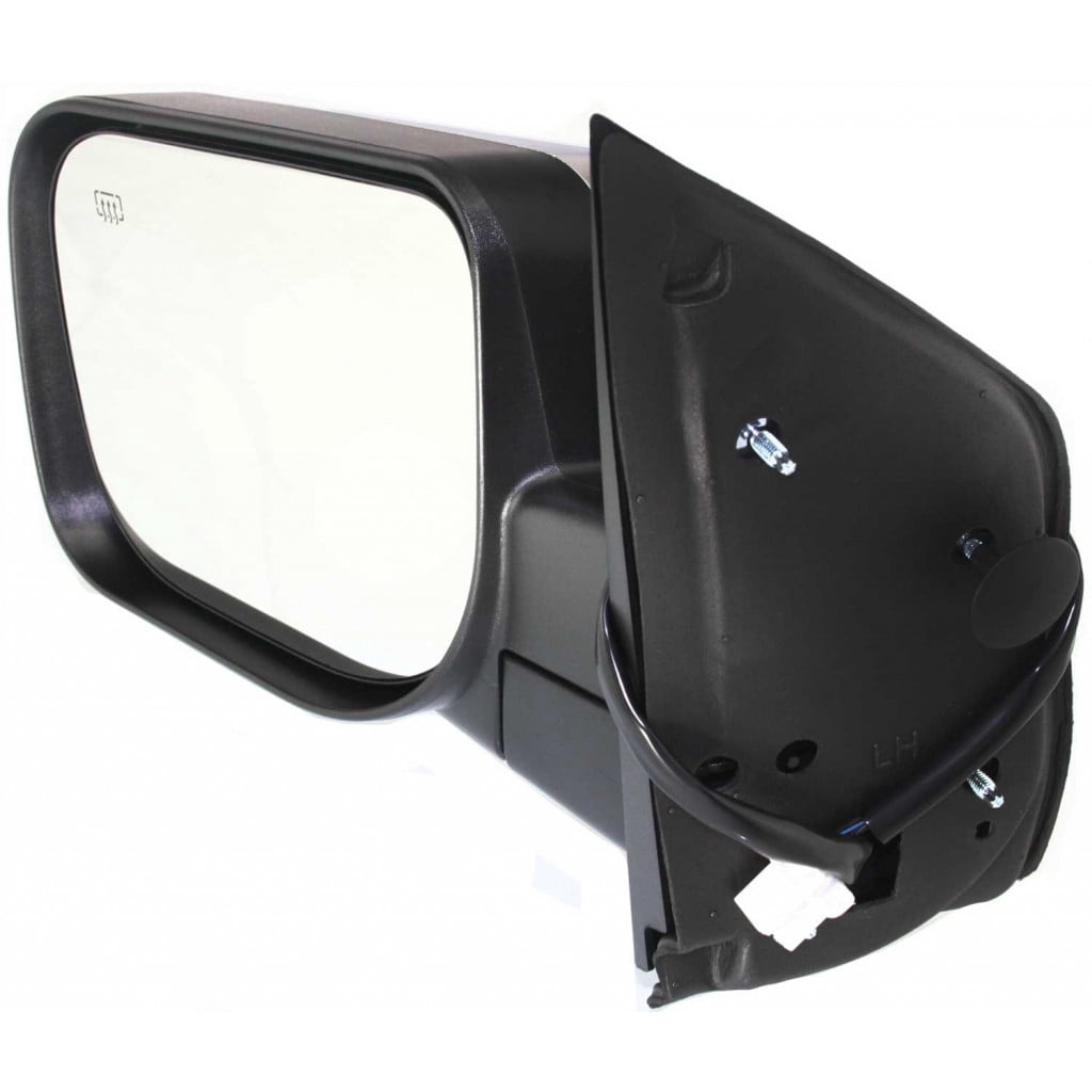 Mirror Compatible With 2004-2010 Nissan Titan 2004-2005 Infiniti QX56 Left Driver Side Heated Chrome Kool-Vue