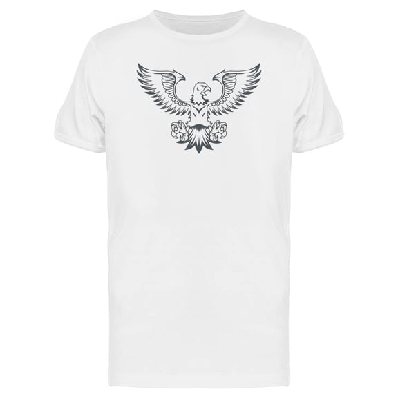 Eagle Flying  T-Shirt Men -Image by Shutterstock, Male x-Large