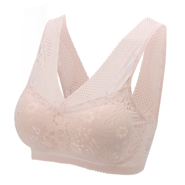 Fitness Sleep Bra,Seamless Wireless Bra Full Sleep Bra Wireless Bra Advanced Technology