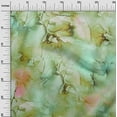 thumbnail image 3 of oneOone Georgette Viscose Light Green Fabric Abstract Floral Fabric For Sewing Printed Craft Fabric By The Yard 42 Inch Wide, 3 of 4