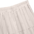 thumbnail image 5 of PBFRDSJ Boho Maxi Skirt for Women Eyelet Embroidery Elastic High Waist A-Line Summer Casual Beach Long Skirt Ruffle Tiered Skater, 5 of 10