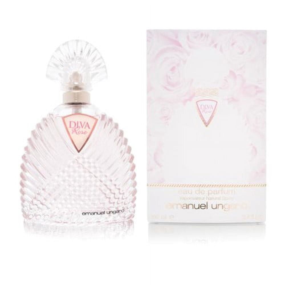 EMANUEL UNGARO DIVA Rose 香水 Diva Rose Eau De Parfum Spray 3.4 Oz / 100 Ml - Walmart.com