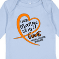 thumbnail image 4 of Inktastic I Wear Orange for My Aunt Multiple Sclerosis Awareness Boys or Girls Long Sleeve Baby Bodysuit, 4 of 5