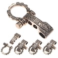 thumbnail image 1 of Hebilla de Pulsera de Paracord Uxcell [5PCS] - Gancho de Metal Ajustable para Pulseras Cinturón [Oro Antiguo-Cabeza Redonda], 1 of 6
