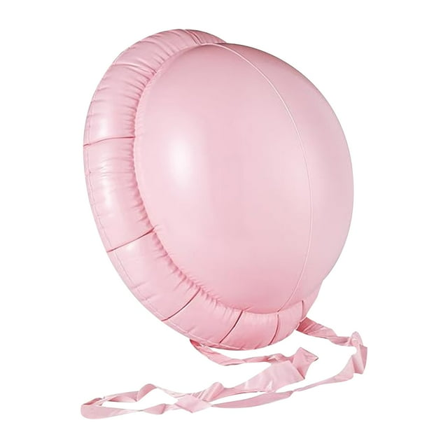 1Pcs Santa Big Belly Inflatable,Santa Belly Costume, Santa Beer Belly With Mini Inflator Inflatable Belly Cosplay Props Pregnant Woman Fake Belly,Fake Belly For Christmas Cosplay Costume,(Pink)