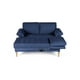 thumbnail image 4 of Sala Modular Reversible Makora Cavalli Con Memory Foam, Color Azul, Lino Respaldo Reclinable De 3 posiciones., 4 of 11